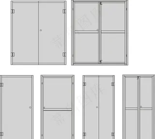 管道井门系列图片