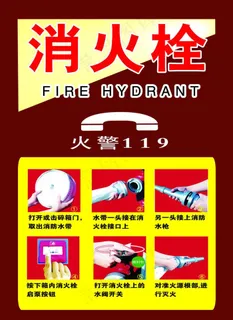 消防栓图板图片