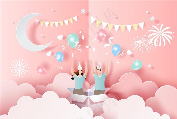 生日快乐背景图片