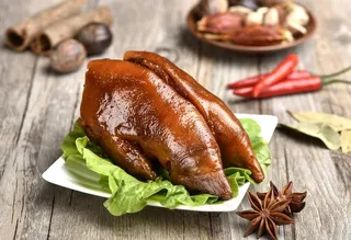 猪蹄卤猪蹄红烧猪蹄酱香猪蹄图片