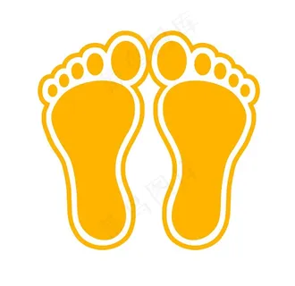 脚印图片