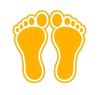 脚印图片