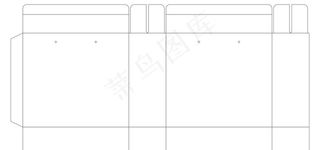 对插箱-礼盒刀版图片