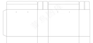 对插箱-礼盒刀版图片