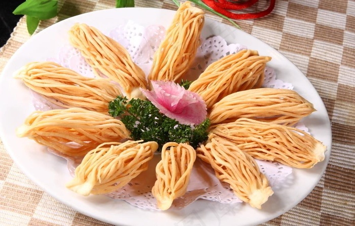 金丝馓子图片