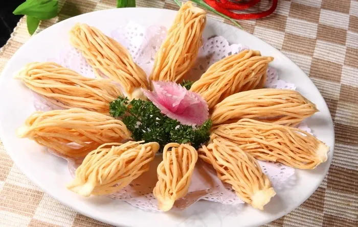 金丝馓子图片