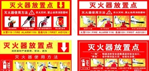 灭火器放置点图片