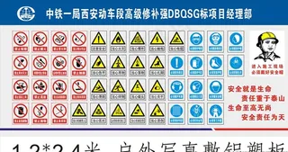 安全警示标志图片