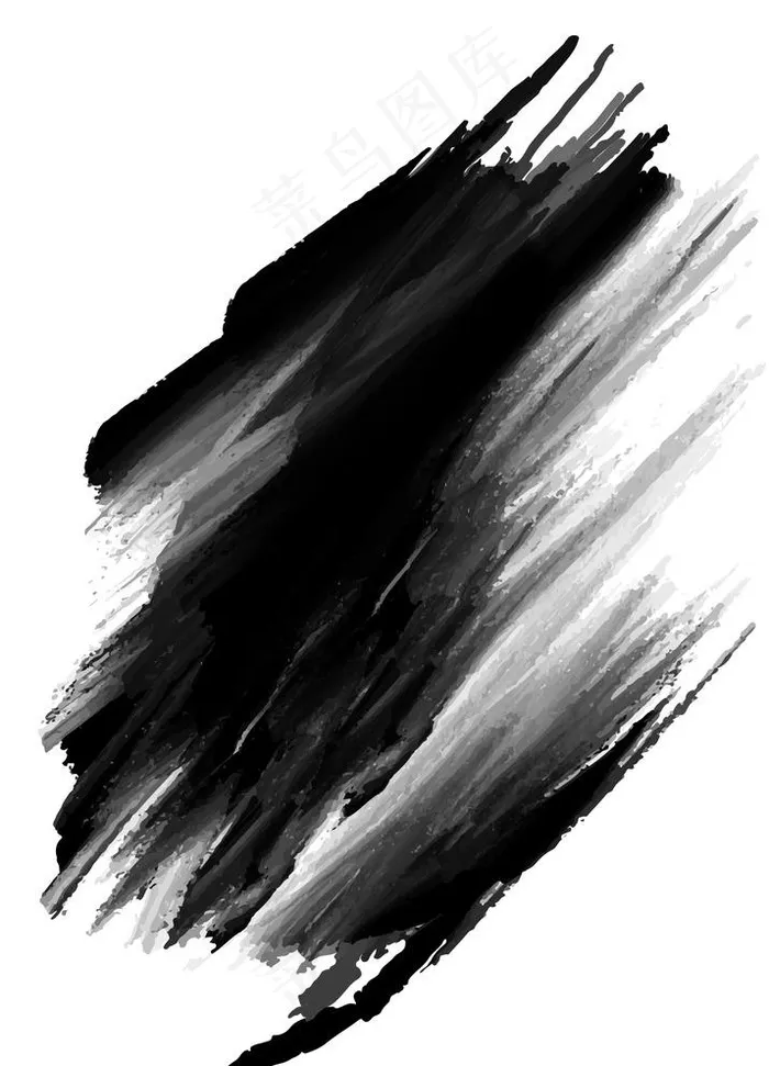 笔触图片ai矢量模版下载