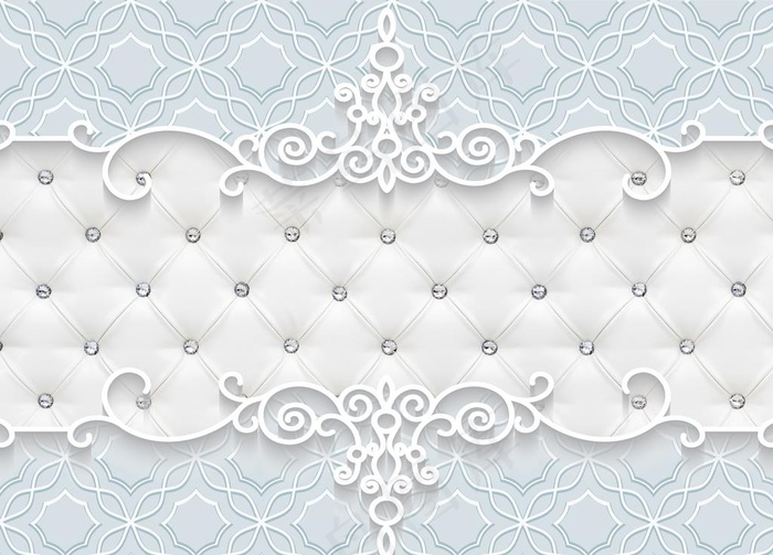 欧式背景墙图片