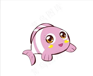卡通鱼图片