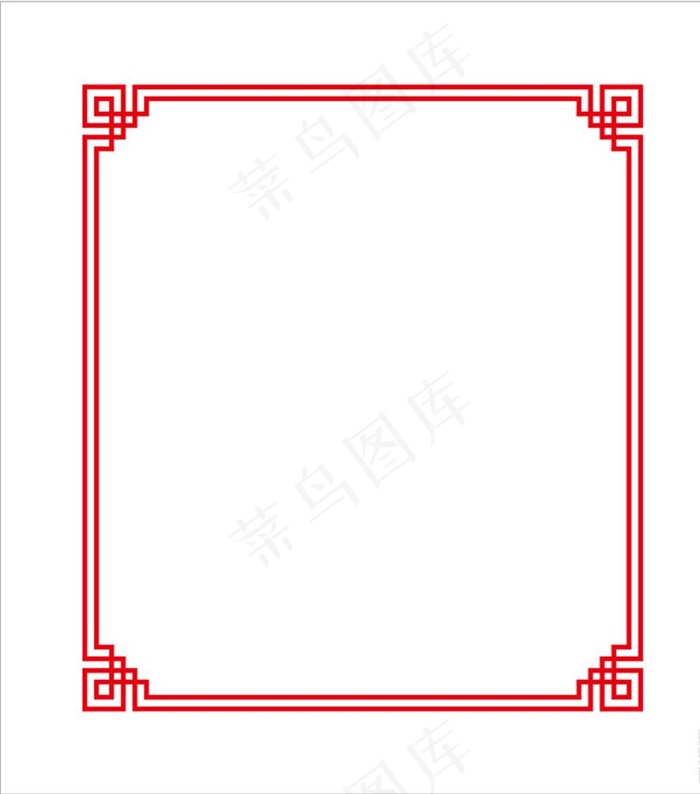 角边图片cdr矢量模版下载