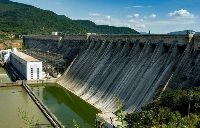 电站大坝图片