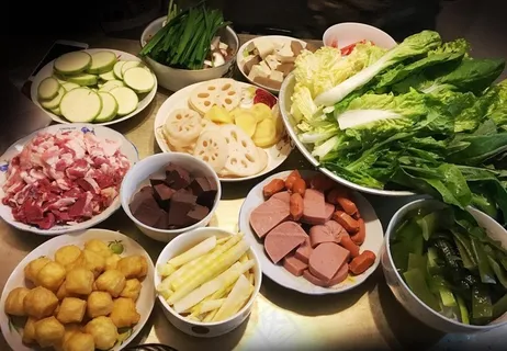火锅配菜图片 火锅配菜图片