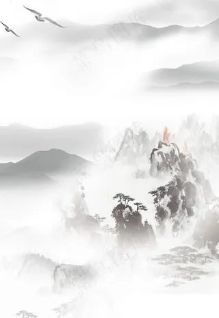 古风山水图片