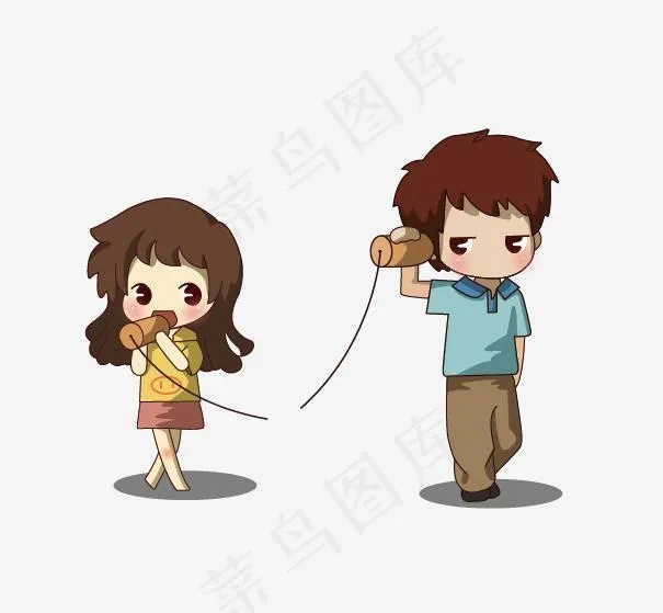 妮玛和王小明图片ai矢量模版下载