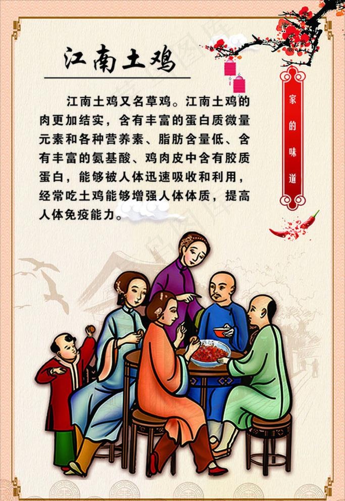 江南土鸡图片