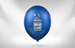 气球样机图片