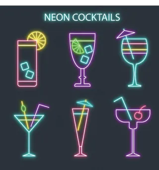 夏天元素插画图片