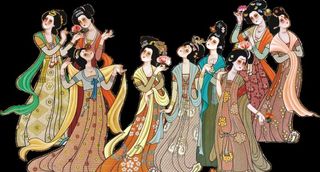 唐朝美人图片
