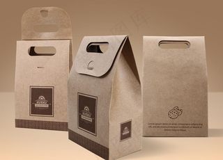 冲孔牛皮纸袋图片