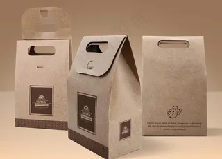 冲孔牛皮纸袋图片