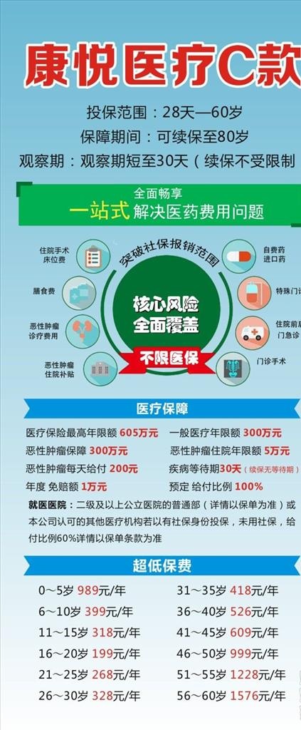 康悦医疗C款图片cdr矢量模版下载