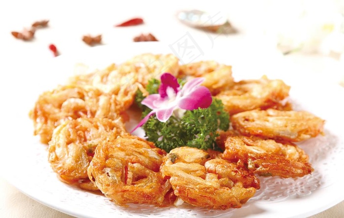 米兰虾饼图片