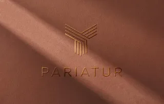 LOGO样机 纸面烫金投影效果图片