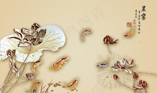 背景墙装饰画图片