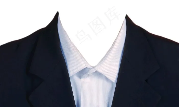 西装白衬衫图片psd模版下载