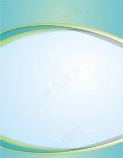 绿色小清新展板背景图片