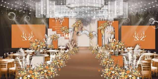 婚礼效果图图片