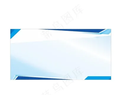 蓝色展板图片