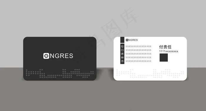 简约名片设计图片cdr矢量模版下载