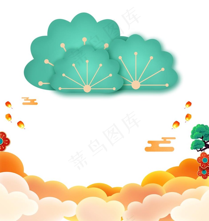 png中国风元素免抠高清图片psd模版下载