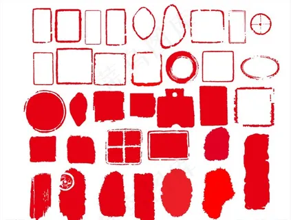 各种印章图图片