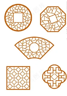 中国风花窗图片