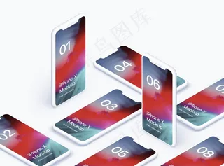 手机UI样机展示图片