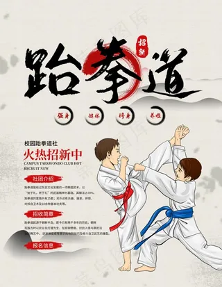 跆拳道图片