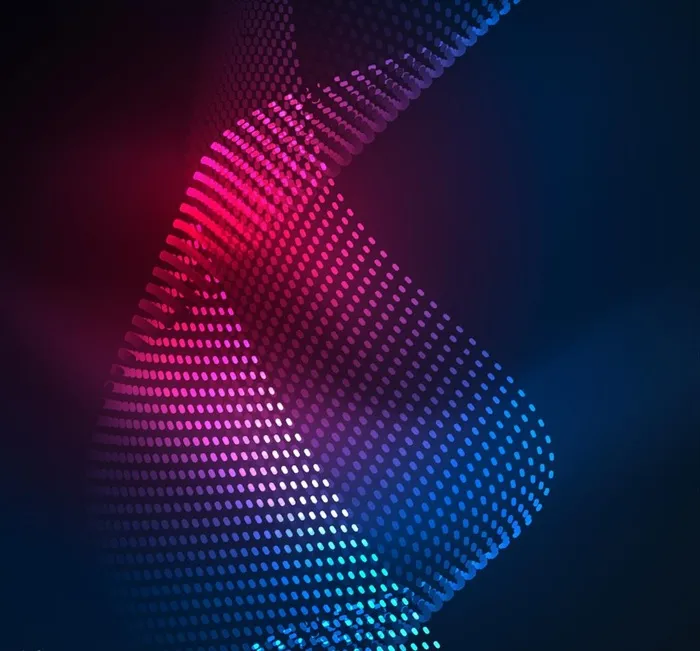 红蓝渐变抽象粒子网状结构背景图片ai矢量模版下载