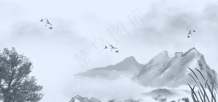 中国风背景图片(9449X4724(DPI:200))psd模版下载