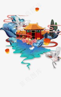 中国风插画图片