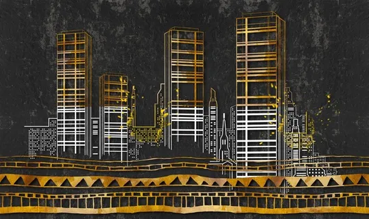 抽象背景墙图片