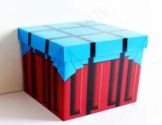 空投箱贴纸图片