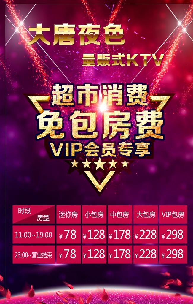 ktv 超市 展板图片(2268X3402(DPI:72))psd模版下载