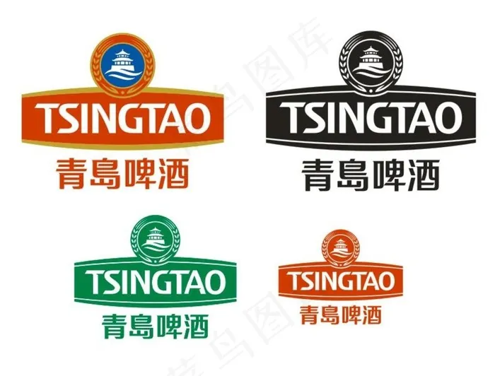 青岛啤酒标2016新的logo图片cdr矢量模版下载