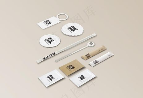 酒店用品样机图片