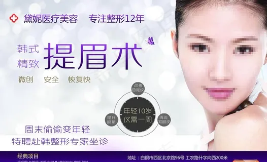 提眉术海报图片