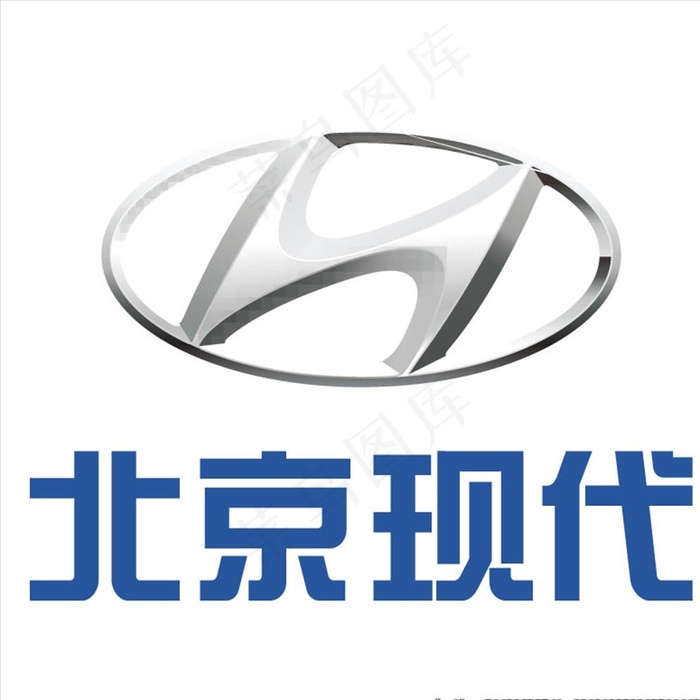 北京现代logo图片ai矢量模版下载